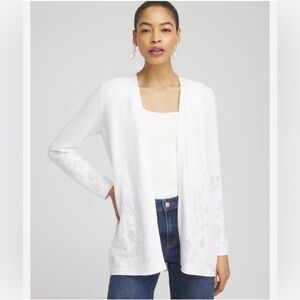 VINTAGE BONNELL Elegant White Women's Sweater.. 785